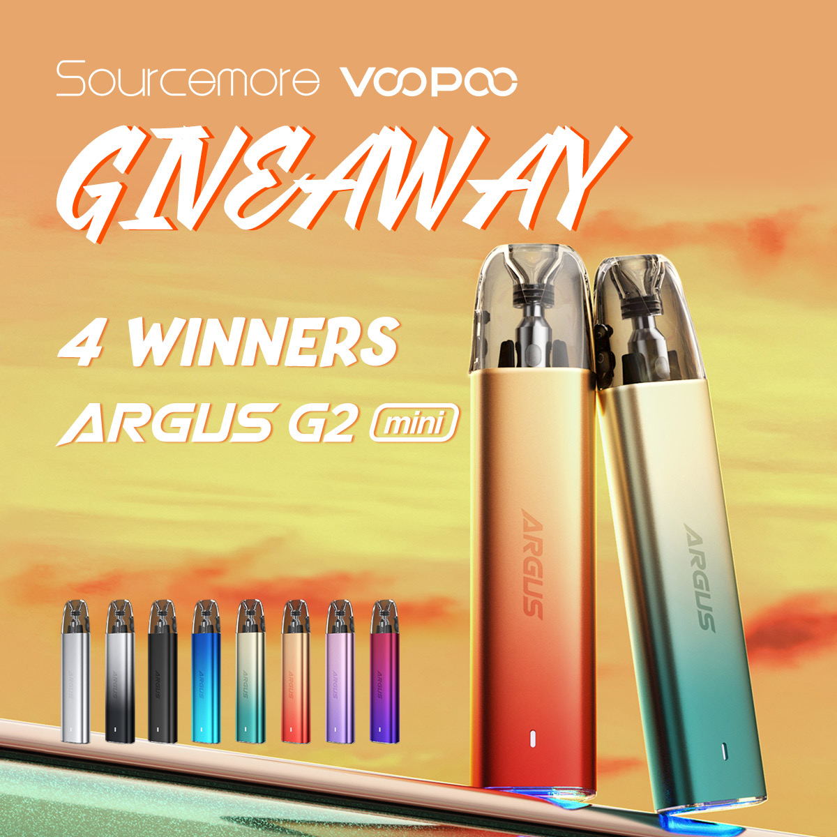 VOOPOO ARGUS G2 mini｜阿格斯小煙主機