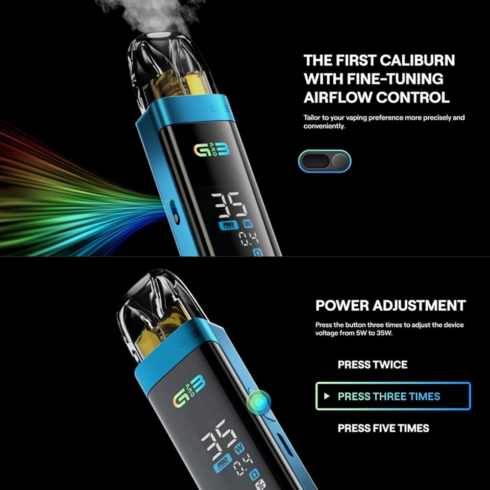 UWELL Caliburn G3 Pro Pod咖哩棒｜電子煙主機 商品特色 5