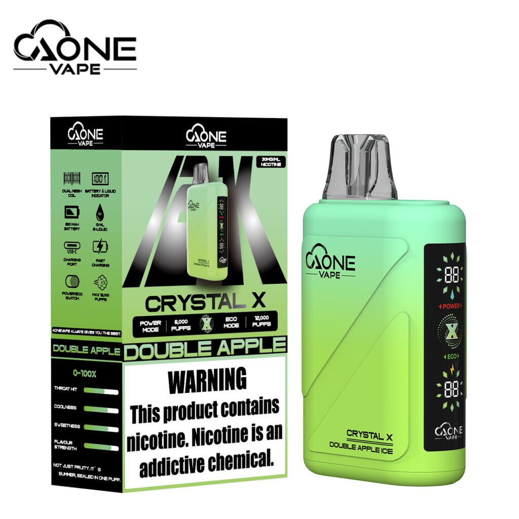 AONE Crystal X 水晶 2 代｜16000 口大容量一次性電子煙 商品特色 6