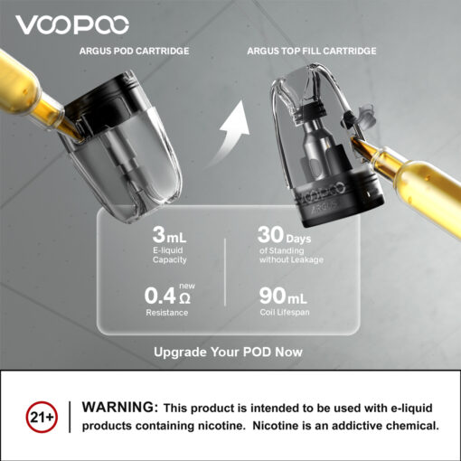 正品 VOOPOO ARGUS G 阿格斯 原廠空煙彈 商品特色 1