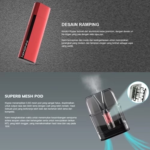 正品 【INNOKIN Klypse Pod 克利普斯】 商品特色 7