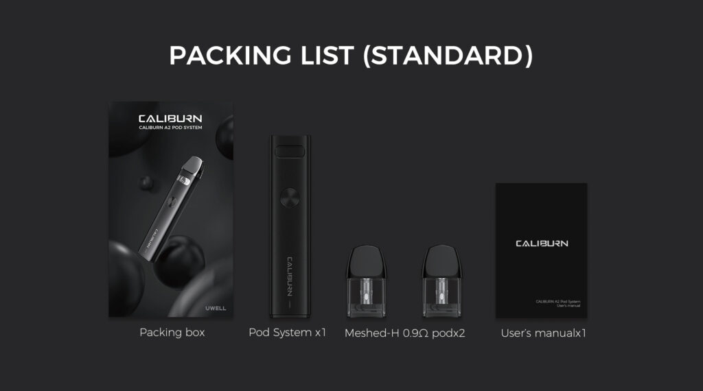 原廠正品Uwell Caliburn A2 咖哩棒 小煙主機 商品特色 13