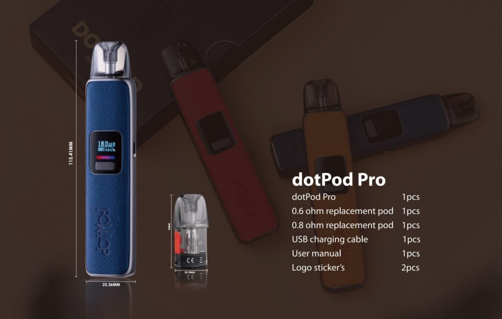 DOTMOD佩特里 DOTPODS PRO 35W 小煙主機 商品特色 2